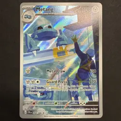 Pokemon TCG Chaos Rising Metang 094/086 Holo Illustration Rare NM - Image 1