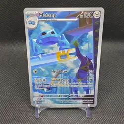 Pokemon TCG: Metang 094/086 Me04: Chaos Rising Illustration Rare - Image 1