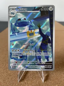 Pokemon TCG Metang Illustration Rare 094/086 ME Chaos Rising NM - Image 1