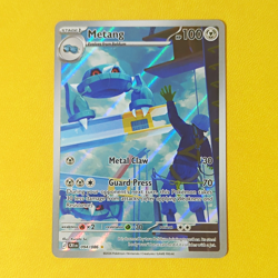 Pokemon TCG Chaos Rising Metang 094/086 Illustration Rare Reverse Holo 100HP EN - Image 1