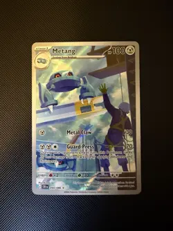 Pokemon TCG: Metang 094/086 - Illustration Rare - Mega Evolution Chaos Rising NM - Image 1