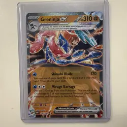 Greninja ex 106/167 Twilight Masquerade Pokemon TCG Double Rare - Image 1