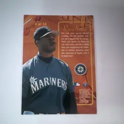 Upper Deck 1999 SP Authentic Rawhide Insert Ken Griffey Jr 4/10 Mariners - Image 2