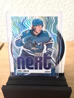 2025-26 Upper Deck Allure - Hues NextU Will Smith #HN-8 Blue - Image 1