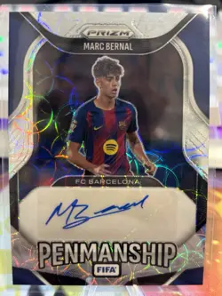 Marc Bernal 2025-26 Panini Prizm FIFA Penmanship Auto #P-MB - Image 1
