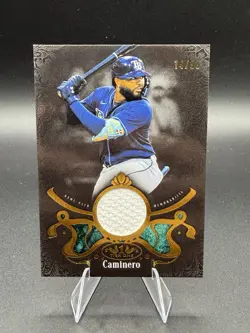 2026 Topps Tier One Junior Caminero Shadow Relic /99 - Image 1