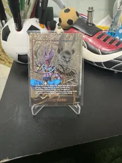 Bandai Dragon Ball Super Card Game Energy Marker Beerus E01-06 Foil Eng *NM* ✅ - Image 1