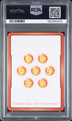 DRAGON BALL SUPER CARD GAME FUSION WORLD MANGA BOOSTER 01 ENERGY MARKER PSA 10 - Image 2