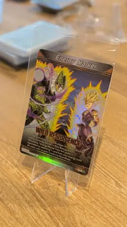 Dragon Ball Super Card Game Wild Resurgence Energy Marker M-45 Sealed Silver - Image 1
