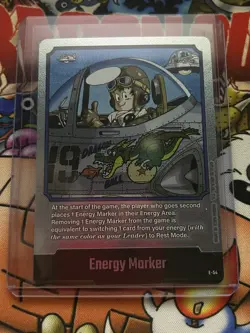 Dragon Ball Super Card Game Fusion World Energy Marker E-54 Silver - Image 1
