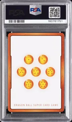 DRAGON BALL SUPER CARD GAME FUSION WORLD MANGA BOOSTER 02 ENERGY MARKER PSA 10 - Image 2