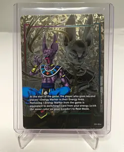 Bandai Dragon Ball Super Card Game Energy Marker Beerus E01-06 Foil Eng - Image 1