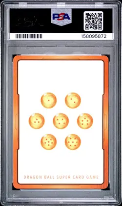 DRAGON BALL SUPER CARD GAME FUSION WORLD MANGA BOOSTER 02 ENERGY MARKER PSA 10 - Image 2