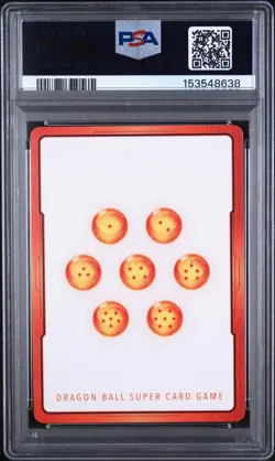 DRAGON BALL SUPER CARD GAME FUSION WORLD MANGA BOOSTER 02 ENERGY MARKER PSA 10 - Image 2