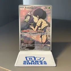 Pokemon TCG Poltchageist Holo Card 171/167 Twilight Masquerade Illustration Rare - Image 1