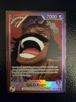 One Piece TCG Gol D. Roger OP13-003 L Alt Art Leader NM English - Image 1