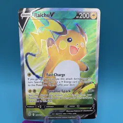 Pokemon Raichu V 158/172 Swsh09 Brilliant Stars Full Art Holo Ultra Rare ENG NM - Image 1