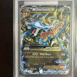 2014 Pokemon XY Flashfire #69 Mega M Charizard Ex PSA 10 GEM MINT - Image 2