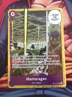 One Piece TCG Mamaragan OP15-078 SR Adventure on Kami's Island English - Image 1