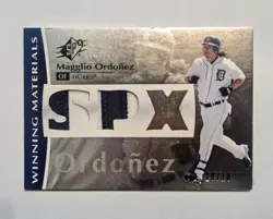 2008 SPx - Winning Materials Magglio Ordonez #WM-OR Spx Dual Patch 10/10 - Image 1