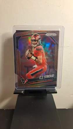 2025 Panini Prizm - C.J. Stroud #143 Pigskin Prizm /180 M - Image 1