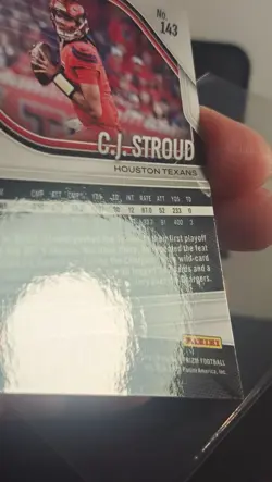 2025 Panini Prizm - C.J. Stroud #143 Pigskin Prizm /180 M - Image 3