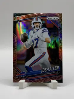 2025 Prizm Josh Allen Pigskin #/180 - Image 1