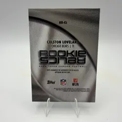 2025 Topps Chrome Football Colston Loveland Rookie Relics Bears RR-CL - Image 2