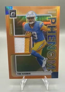 Panini Donruss Optic 2025 Tre Harris Rookie Phenom Prizm #RPBH-THS Chargers /49 - Image 1