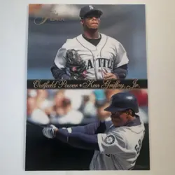 Fleer 1994 Flair Ken Griffey Jr Outfield Power Insert #6/10 Mariners - Image 1