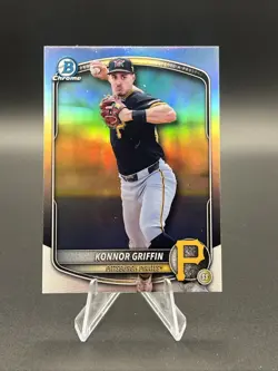 2025 Bowman Chrome #BDC-102 Konnor Griffin Refractor - Image 1