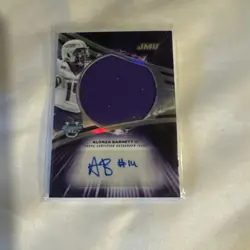 2025 Bowman Best U Alonza Barnett II Jumbo Relic Auto Refractor #JRA-AB *JMU* - Image 1