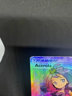 Acerola 142/147 Ultra Rare Sun&Moon Burning Shadows Pokemon TCG slight LP/ NM - Image 5