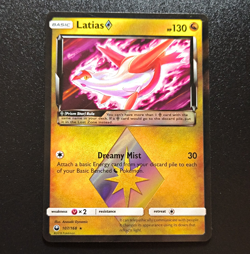 Pokemon Latias Prism Star 107/168 SM Celestial Storm Rare Holo English VLP-NM - Image 1