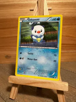 Pokemon Black and White Common Oshawott #27/114 Lightly played - Image 1