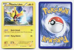 Pikachu Libre 30/30 Holo XY Trainer Kit: Pikachu Libre & Suicune Pokemon NM/LP - Image 3