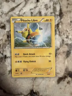 Pokemon XY Trainer Kit: Pikachu Libre & Suicune Pikachu Libre 14/30 Non Holo - Image 1