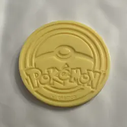 Pokemon Pikachu Vintage Rare Yellow Coin - Image 2