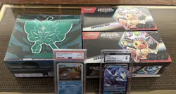 Pokemon TCG Twilight Masquerade Elite Trainer Box ETB Prismatic Surprise Box x2 - Image 1