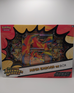 Pokemon TCG Mega Evolution Ascended Heroes Mega Emboar Ex Box - Image 1