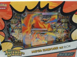 Pokemon TCG Mega Evolution Ascended Heroes Mega Emboar Ex Box - Image 2