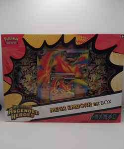 Pokemon TCG Mega Evolution Ascended Heroes Mega Emboar Ex Box - Image 4