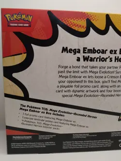 Pokemon TCG Mega Evolution Ascended Heroes Mega Emboar Ex Box - Image 5