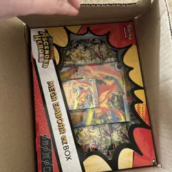Pokemon TCG Mega Evolution Ascended Heroes Mega Emboar EX Box opened case - Image 3