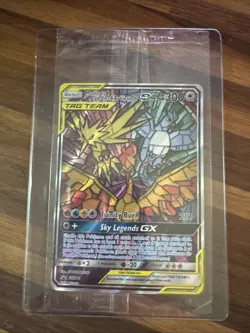 Pokemon TCG SM Promos #SM210 Moltres & Zapdos & Articuno GX NM - Image 1