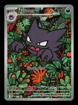 Pokemon Card Haunter MEP027 Mega Evolution Promo MEP Holo IR Alt Art NM 2025 #2 - Image 1