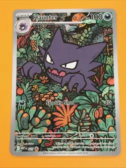 Haunter 027 Holo Illustration Rare ME: Mega Evolution Promo Pokemon Near Mint - Image 1