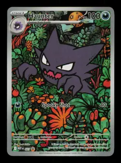 Pokemon Card Haunter MEP027 Mega Evolution Promo MEP Holo IR Alt Art NM 2025 #1 - Image 1