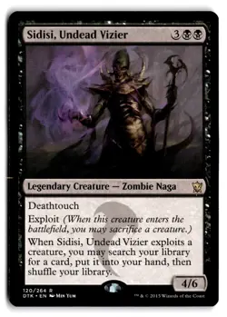 Sidisi, Undead Vizier - LP Lightly Played - DTK Dragons of Tarkir #120 MTG Magic - Image 1
