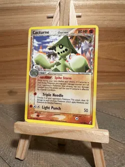 Pokemon Crystal Guardians Rare Cacturne (Delta Species) #15/100 LP - Image 1